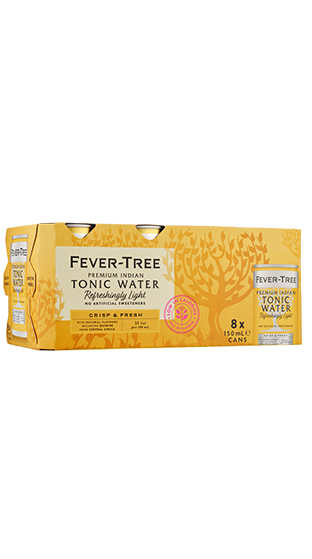 FEVER- TREE Light Tonic Water Can 3x8Pk150ml