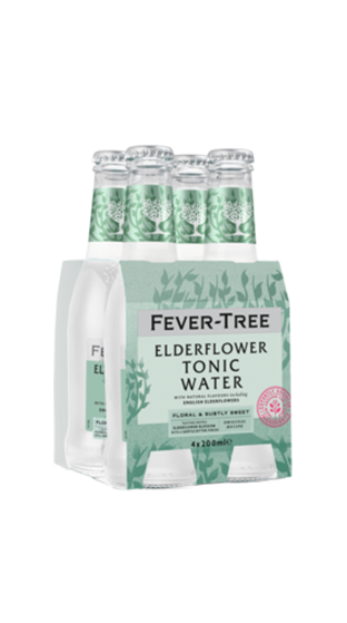 FEVER- TREE Elderflower Tonic Water 6x4Pk 200ml  (200ml)