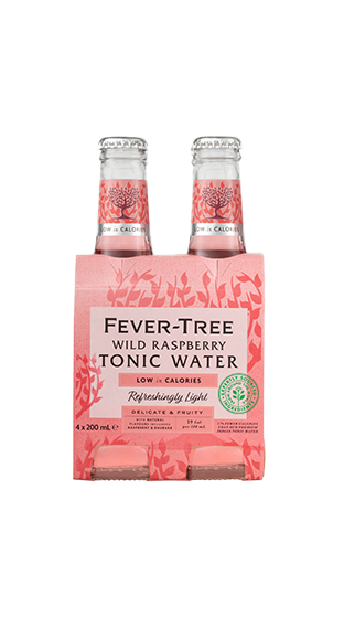 FEVER TREE Light Wild Raspberry 6x4Pk 200ml  (200ml)