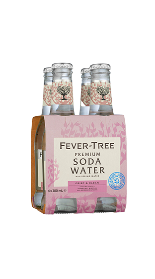 FEVER TREE Fever Tree Soda Water 6x4pk (24x200ml)  (200ml)