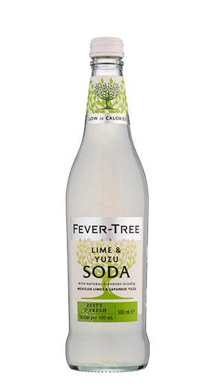 FEVER TREE Lime & Yuzu Soda 500ml  (500ml)