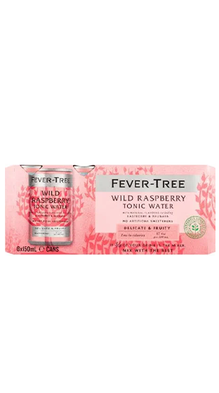 FEVER- TREE Wild Raspberry Can 3x8Pk 150ml