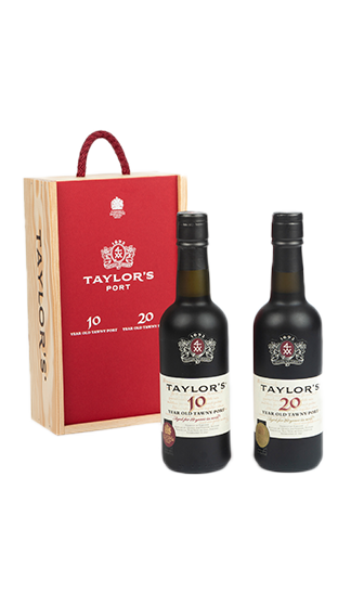 TAYLOR'S 10YO & 20YO 2pk Giftpack 375ml