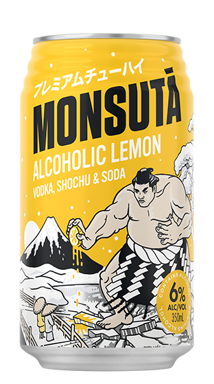 MONSUTA Lemon Chu-Hai 350ml  (350ml)