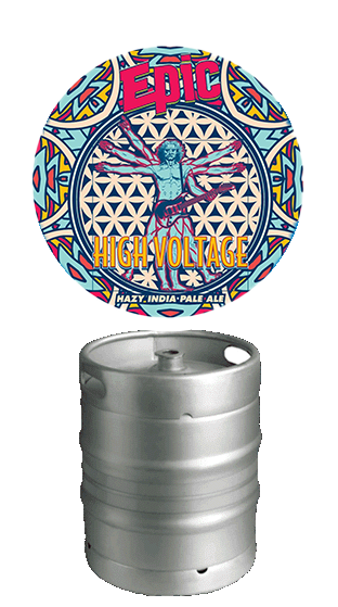 EPIC BEER High Voltage 6.2% Keg 50L  (50.00L)