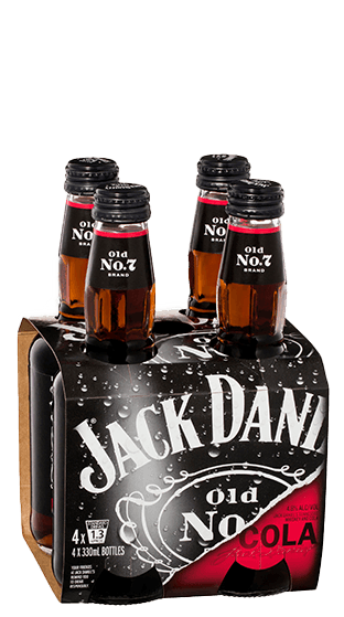 Jack Daniels RTD With Cola Pack Bottles Ml