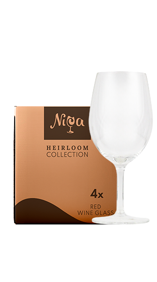 NICA Nica Glassware Heirloom Red Wine Glass 300ml 6x4pk (24xglasses)  (300ml)