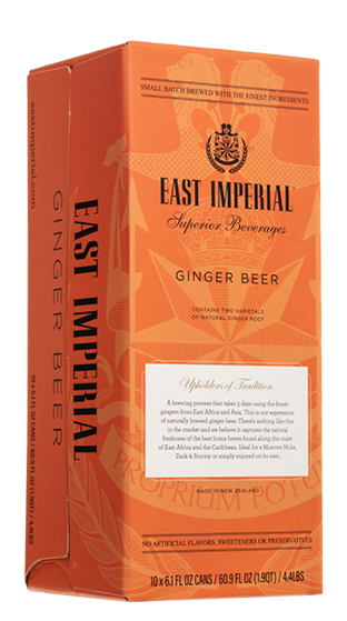 EAST IMPERIAL Ginger Beer 3x10 Can Pack