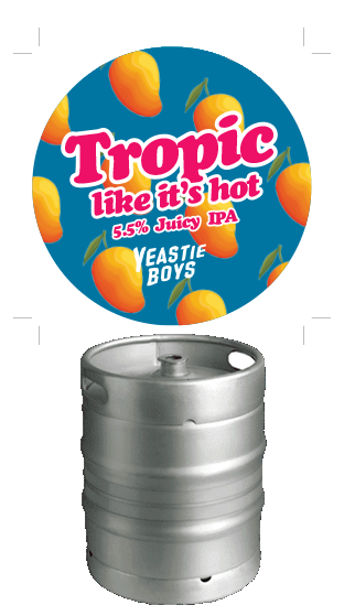 YEASTIE BOYS Tropic Juicy IPA 5.5% Keg 30L