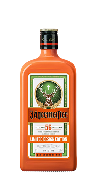 JAGERMEISTER Jagermeister Pantone Orange 700ml  (700ml)