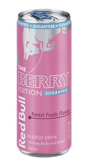 RED BULL  The Berry Edition Sugar Free Loose 12 Pack  (250ml)